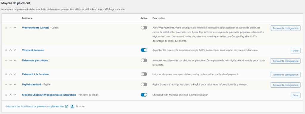 Choisir les bons moyens de paiement (Stripe, PayPal, etc.)
